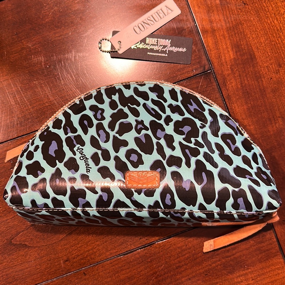 Gentle used Large Consuela cosmetics/ make up bag